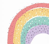 Image result for Pastel Rainbow Wall Decor