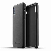 Image result for iPhone X Black Leather Case