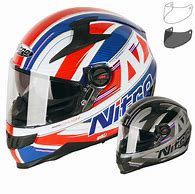 Image result for Nitro Motorcycle Helmet