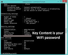Image result for Windows Wifi Password Cmd