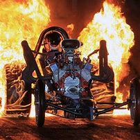 Image result for NHRA Top Fuel Car Burnout