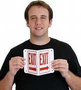 Image result for Exit 1 Sign