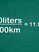 Image result for Kilometers to Liters
