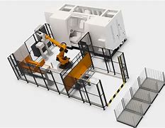 Image result for Factory Robotic Work Cell