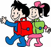 Image result for Kids Going Back to School Clip Art