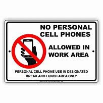 Image result for No Cell Phone Use Sign in Bathroom