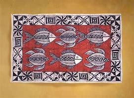 Image result for Polynesian Fish Tapa