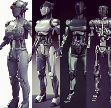 Image result for Female Humanoid Robot Concept Art