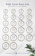 Image result for Women's Ring Size Chart USA