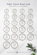 Image result for Female Ring Size Chart