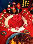 Image result for Superhero Party Table Food