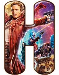 Image result for Guardians of the Galaxy Alphabet