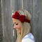 Image result for Red Bow Headband