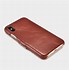 Image result for Leather iPhone XS Pouch with Clip