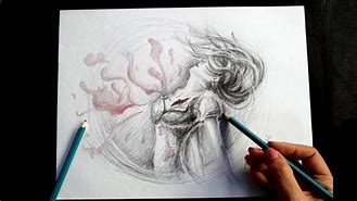 Image result for Broken Girl Drawing