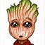 Image result for Mad Baby Groot