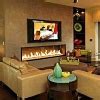 Image result for Flat Panel TV above Fireplace