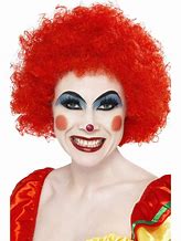 Image result for Clown Wig Sideways