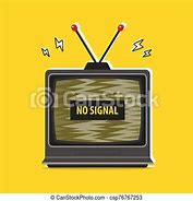 Image result for Old TV No Signal