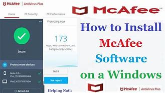 Image result for Install McAfee Antivirus