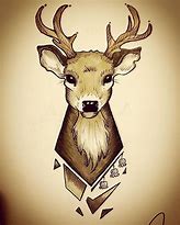 Image result for Cool Deer Drawings