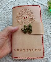 Image result for Leather Gratitude Journal