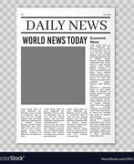 Image result for World News Template