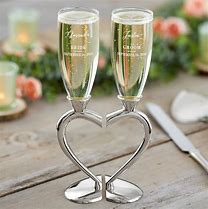 Image result for Champagne Flutes for Wedding Guests