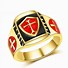 Image result for Catholic Knights Templar Ring Temu