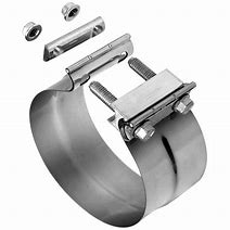 Image result for Saddle Exhaust Muffler Clamp