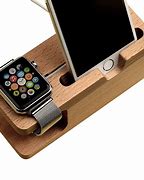 Image result for Wooden Apple Watch Charging Station