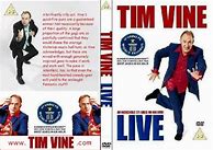 Image result for Tim Vine DVD