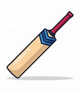 Image result for Cricket Bat and Ball Outline