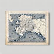 Image result for Vintage Alaska Map Print