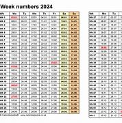 Image result for Calendar Week Numeri