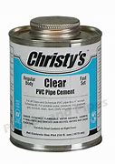 Image result for Clear PVC Pipe Glue
