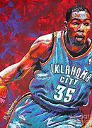 Image result for Kevin Durant Thunder Poster