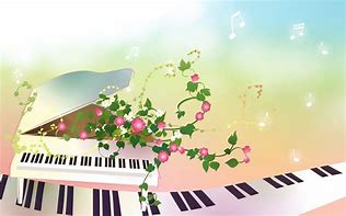 Image result for Cute Piano Background