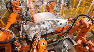 Image result for Auto Factory Robots