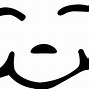 Image result for Transparent Smiley Face Black and White