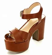 Image result for Chunky Heel Sandals 2006 Trend
