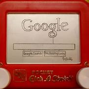 Image result for Etch a Sketch of an iPad