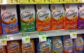 Image result for Goldfish Snack Types