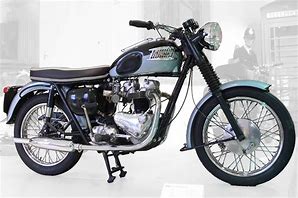 Image result for Vintage Triumph Motorcycle Art