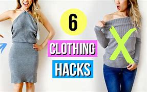 Image result for Cute Clothing Hacks