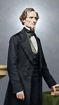Image result for Jefferson Davis in Color