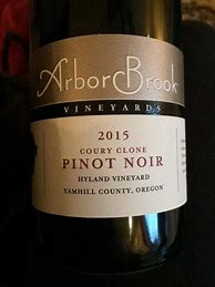 Image result for ArborBrook Pinot Noir Limites