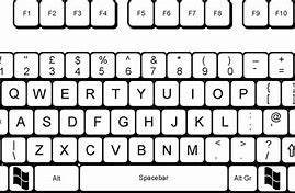 Image result for Printable QWERTY Keyboard Layout