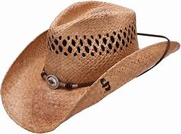 Image result for Brown Straw Cowboy Hat