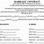 Image result for Marriage Contract